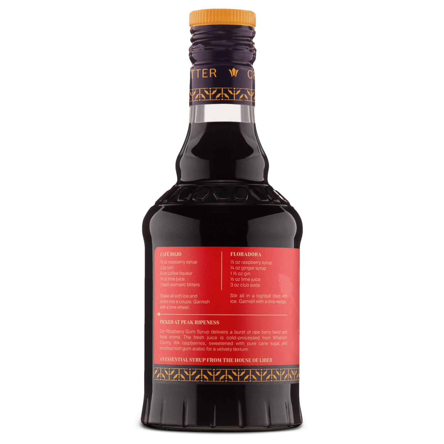 Raspberry Gum Syrup