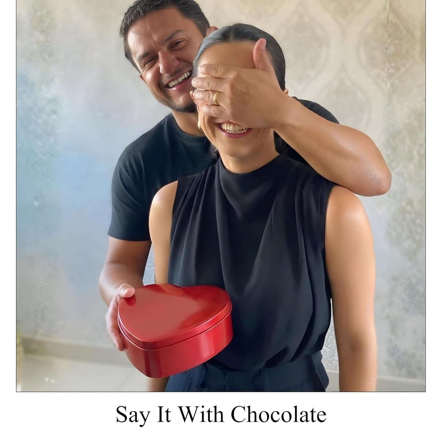 Andy Anand Ruby Chocolate Heart Truffles (18 pc, Nut-Free Gluten-Free) | Local SoCal Chocolatier