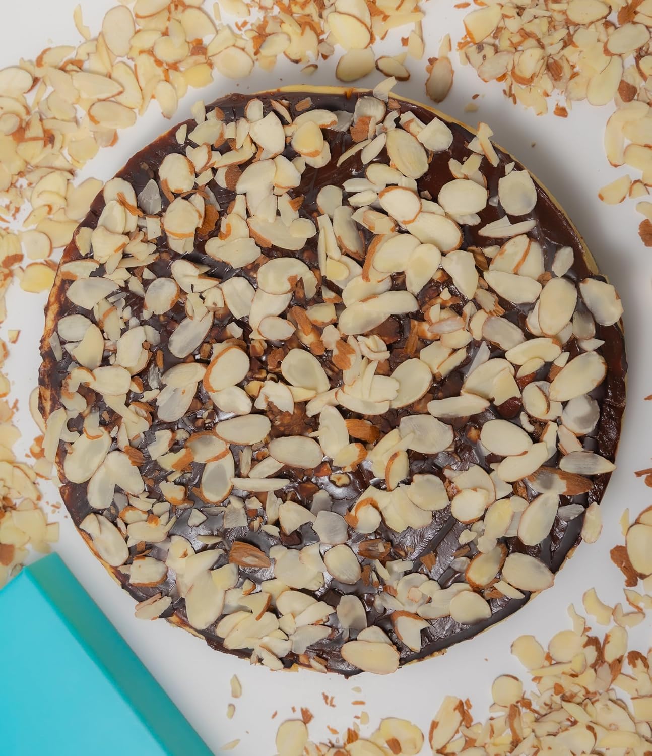 Andy Anand Fudge Brownie Cheesecake (9-inch, 2.8 lbs) | Halal & Sugar-Free Option | Local SoCal Bakery