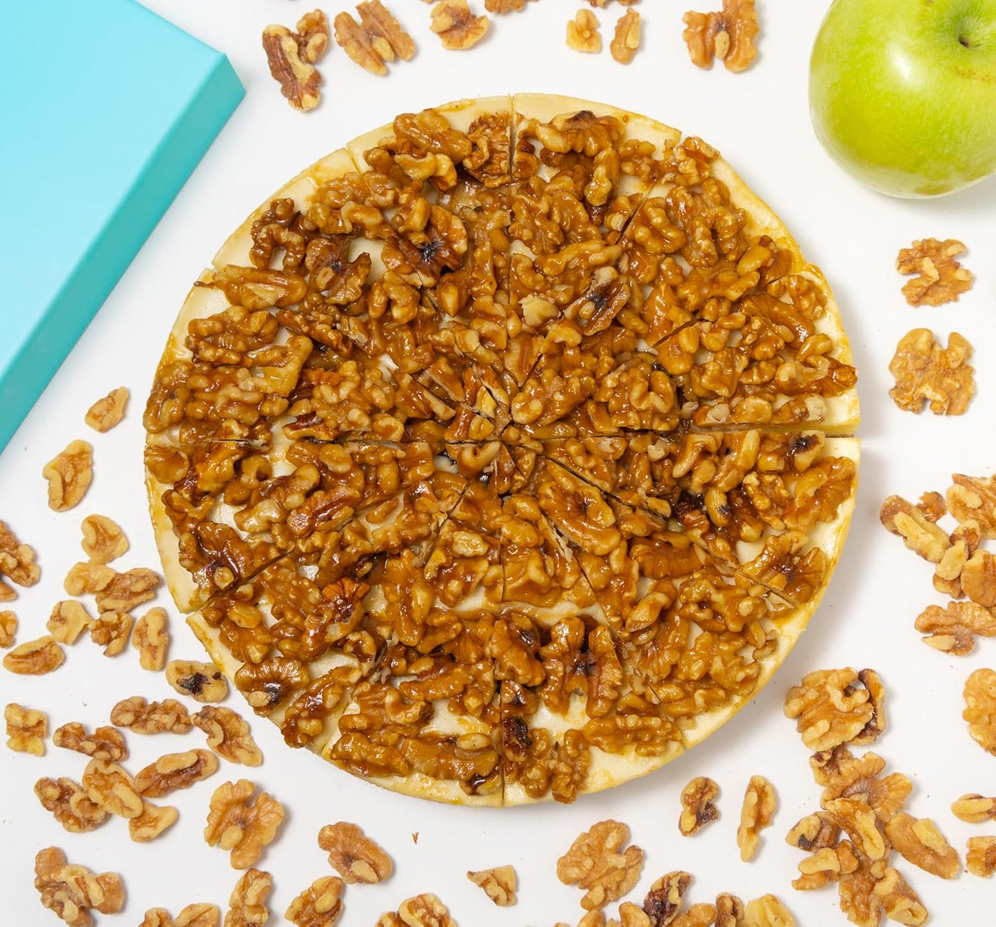 Andy Anand Sugar-Free Caramel Apple Cheesecake (9-inch, 2.8 lbs) | Sugar-Free & Keto Cheesecake | Local SoCal Bakery