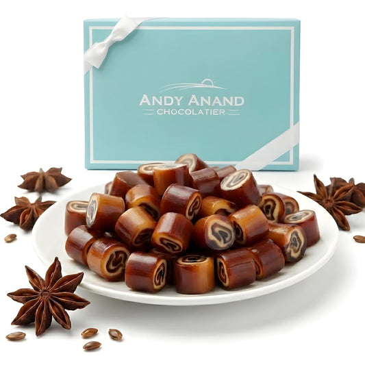 Andy Anand Sugar-Free Aniseed Rock Hard Candy (25 pc) | Sugar-Free & Keto Candy | Local SoCal Bakery