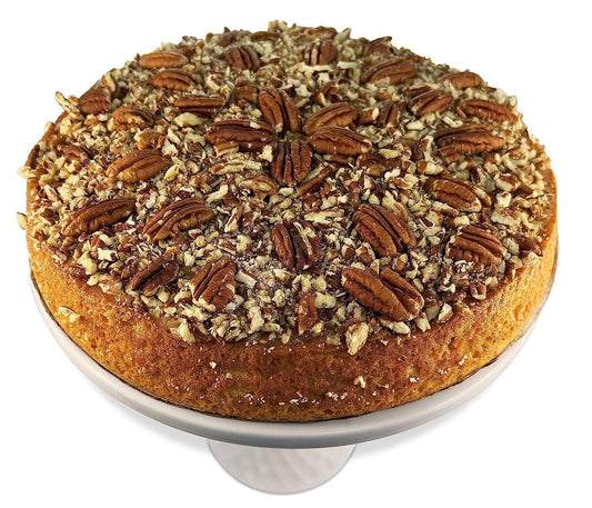 Andy Anand Sugar-Free Gluten-Free Caramel Pecan Cake (9-inch, 2.8 lbs) | Keto & Diabetic-Friendly | SoCal Bakery