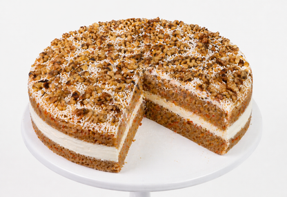 Andy Anand Sugar-Free Carrot Cake (3.2 lbs) | Keto & Diabetic-Friendly | SoCal Bakery